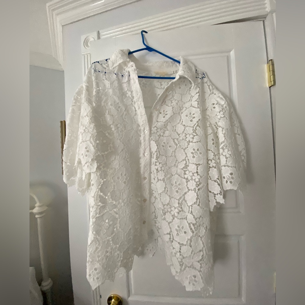Lacey blouse